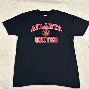 Atlanta United Black FC Black T-Shirt Size L